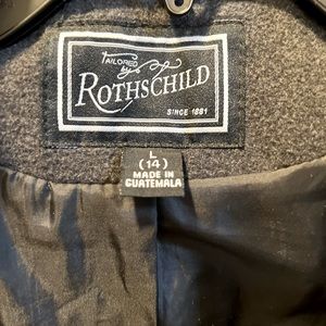 Rothschild Wool Coat - Gray